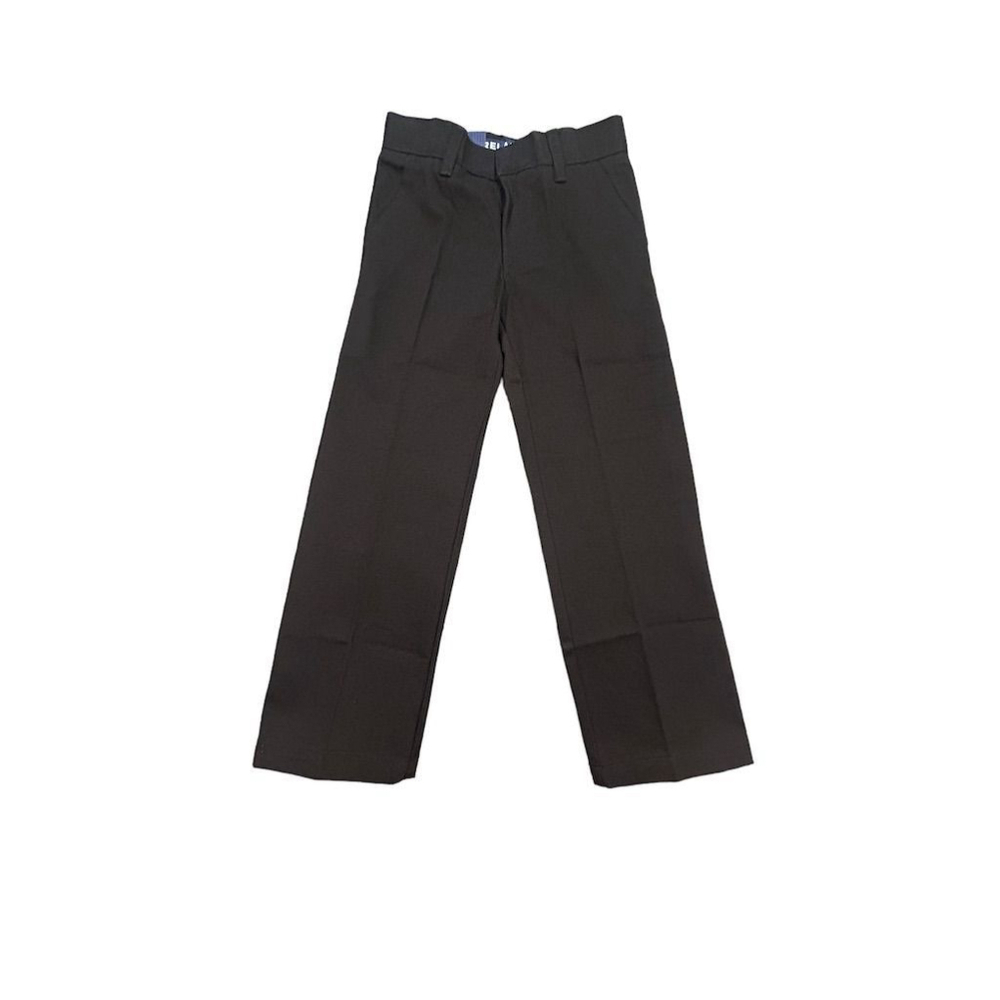 French Toast Black Relaxed Fit Pants Boys Size 7 Slim